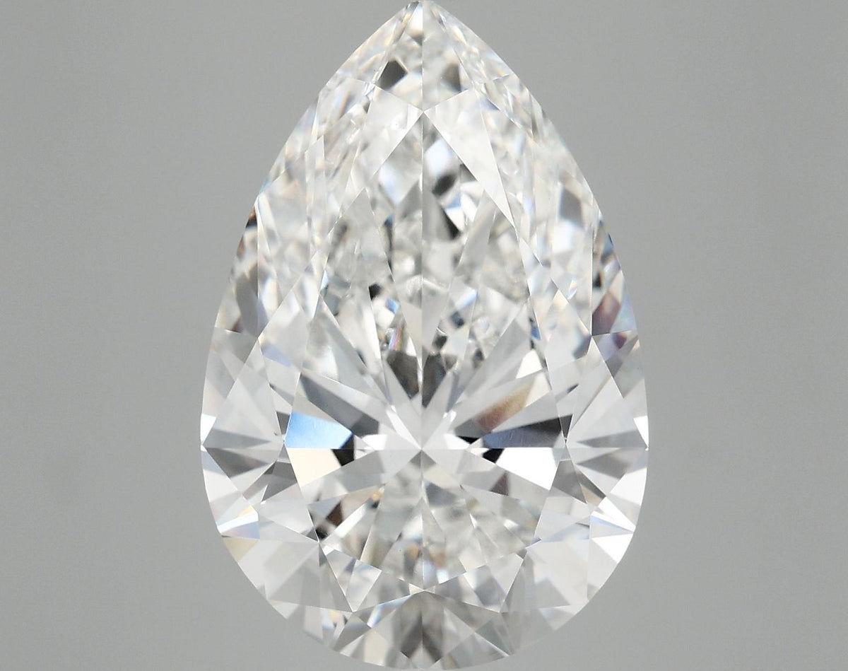 10.04 Carat Pear Shaped Excellent Cut VVS2 IGI Certified Lab Grown Diamond