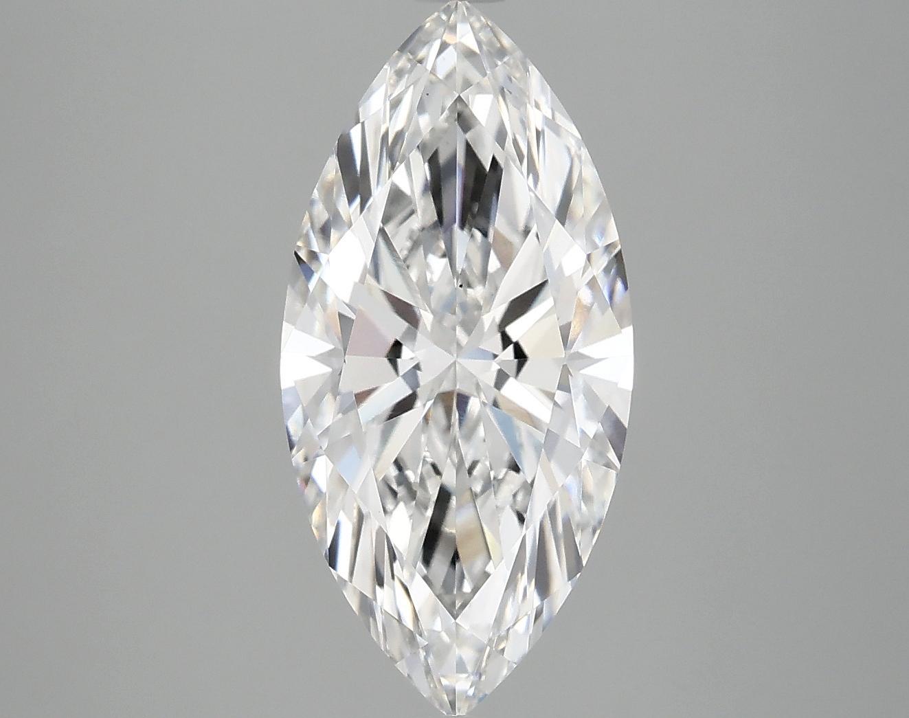 2.98 Carat Marquise Shaped Excellent Cut VS1 IGI Certified Lab Grown Diamond