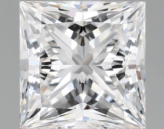 2.08 Carat Princess Shaped Ideal Cut VS1 IGI Certified Lab Grown Diamond
