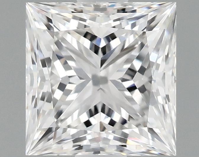 1.08 Carat Princess Shaped Ideal Cut VVS2 IGI Certified Lab Grown Diamond