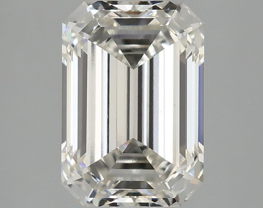 3.1 Carat Emerald Shaped Ideal Cut VVS2 IGI Certified Lab Grown Diamond