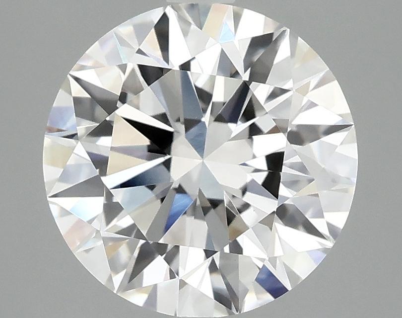 3.06 Carat Round Shaped Ideal Cut VVS2 IGI Certified Lab Grown Diamond