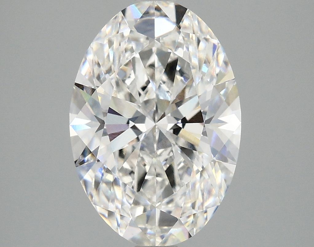 3.08 Carat Oval Shaped Ideal Cut VVS2 IGI Certified Lab Grown Diamond
