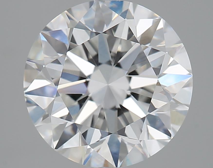 2.44 Carat Round Shaped Excellent Cut VVS2 IGI Certified Lab Grown Diamond