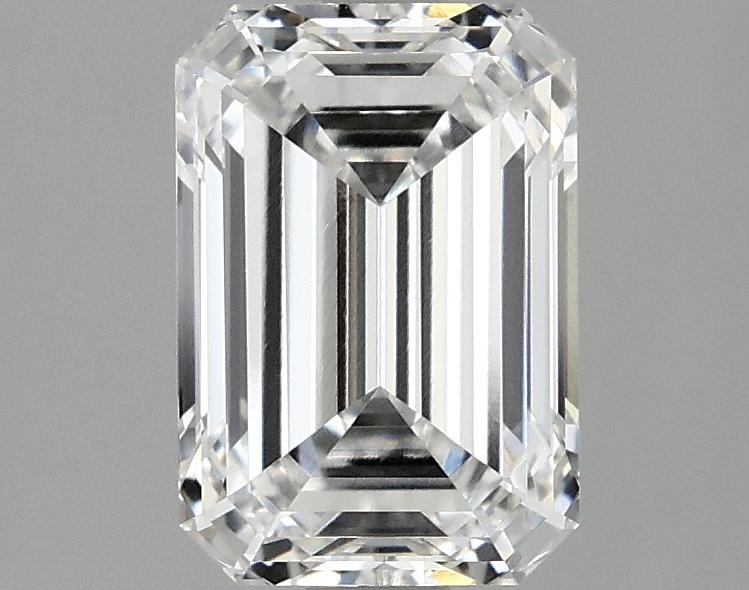 2.09 Carat Emerald Shaped Ideal Cut VVS2 IGI Certified Lab Grown Diamond