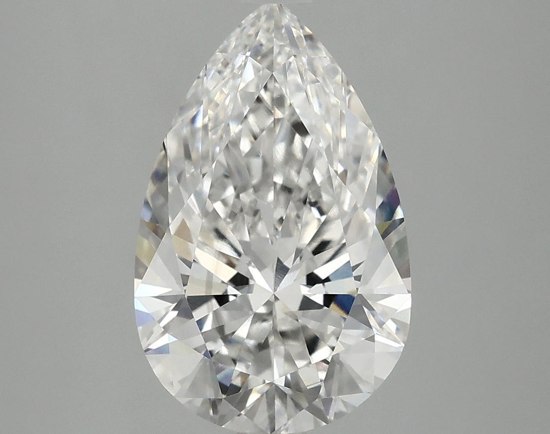 3.06 Carat Pear Shaped Ideal Cut VS2 IGI Certified Lab Grown Diamond