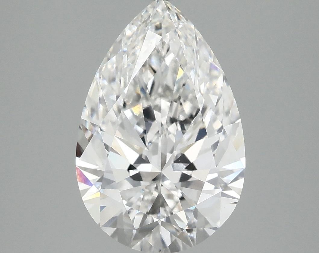 3.02 Carat Pear Shaped Excellent Cut VS1 IGI Certified Lab Grown Diamond