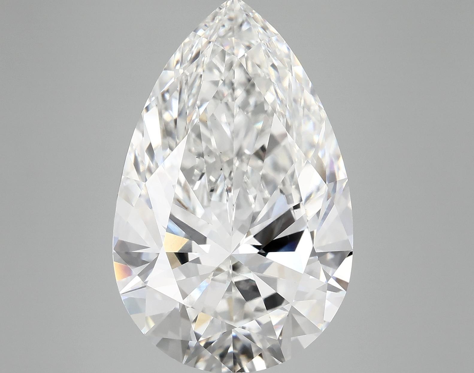 9.26 Carat Pear Shaped Ideal Cut VS1 IGI Certified Lab Grown Diamond