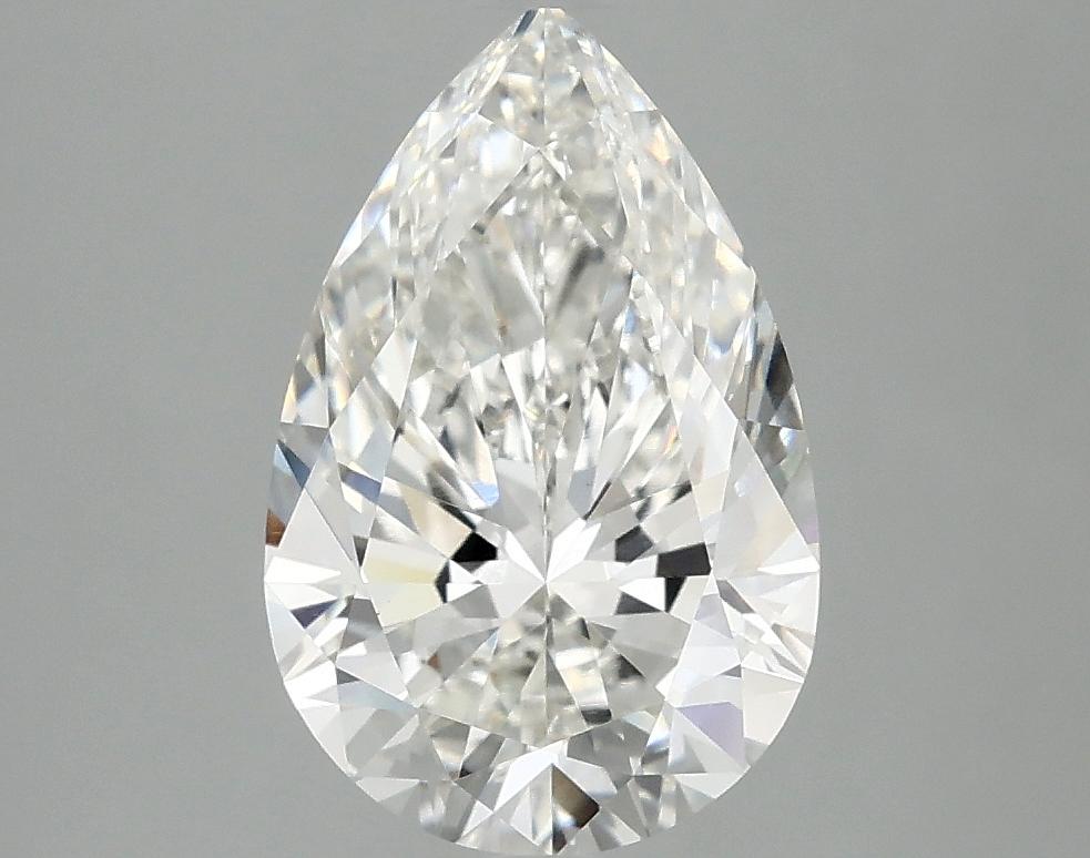 2.52 Carat Pear Shaped Ideal Cut VS1 IGI Certified Lab Grown Diamond