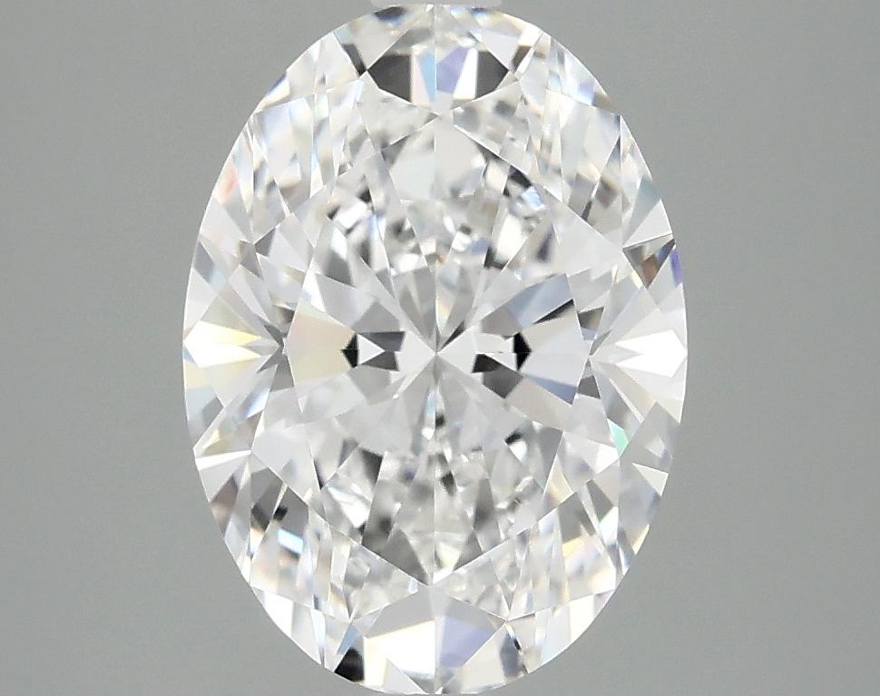 3.08 Carat Oval Shaped Ideal Cut VVS2 IGI Certified Lab Grown Diamond