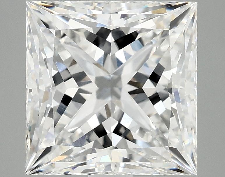 3.88 Carat Princess Shaped Ideal Cut VS1 IGI Certified Lab Grown Diamond