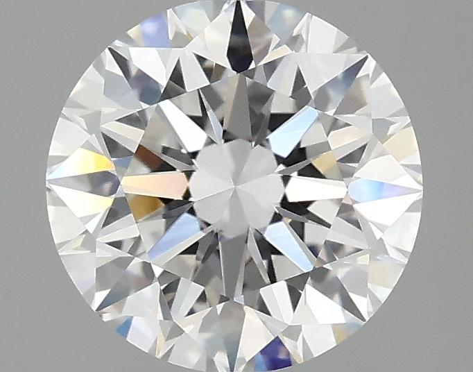 2.07 Carat Round Shaped Ideal Cut VVS2 IGI Certified Lab Grown Diamond