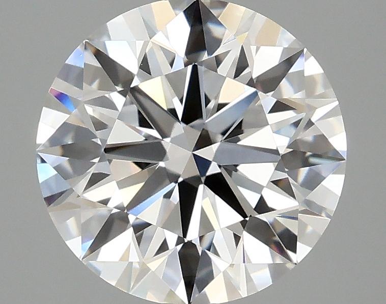 2.5 Carat Round Shaped Ideal Cut VVS2 IGI Certified Lab Grown Diamond