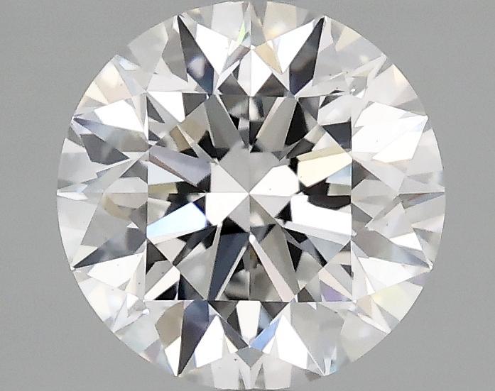 2.01 Carat Round Shaped Excellent Cut VS2 IGI Certified Lab Grown Diamond