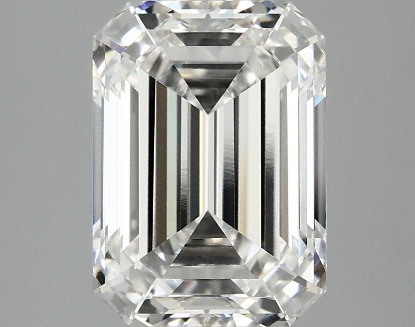 2.92 Carat Emerald Shaped Ideal Cut VVS2 IGI Certified Lab Grown Diamond