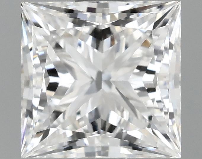 1.07 Carat Princess Shaped Ideal Cut VVS2 IGI Certified Lab Grown Diamond