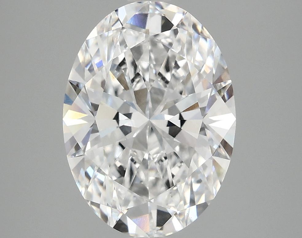 3.07 Carat Oval Shaped Excellent Cut VVS2 IGI Certified Lab Grown Diamond