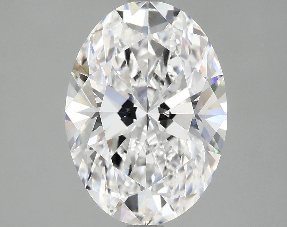 3.08 Carat Oval Shaped Ideal Cut VVS2 IGI Certified Lab Grown Diamond