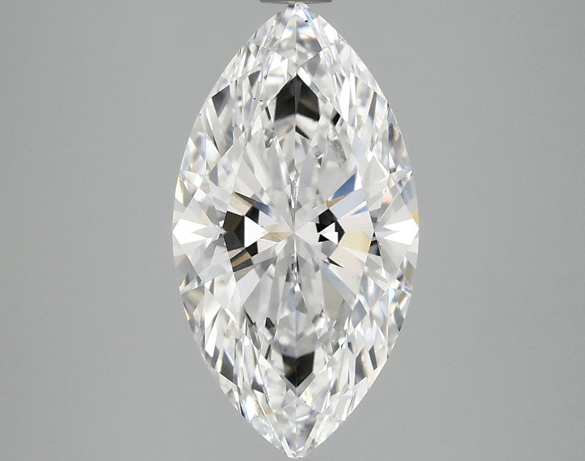 3.08 Carat Marquise Shaped Excellent Cut VS1 IGI Certified Lab Grown Diamond