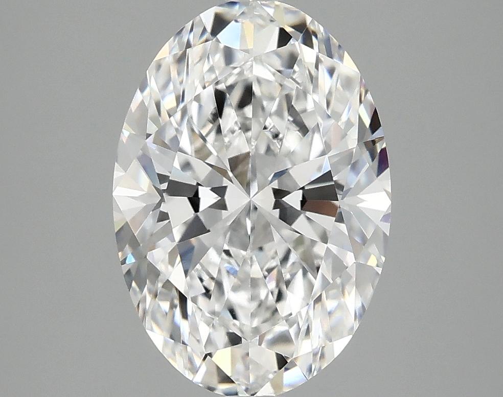 3.06 Carat Oval Shaped Ideal Cut VVS2 IGI Certified Lab Grown Diamond