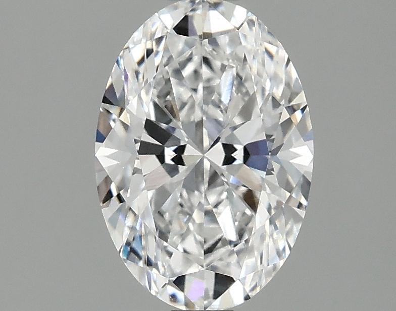 1.5 Carat Oval Shaped Ideal Cut VVS2 IGI Certified Lab Grown Diamond