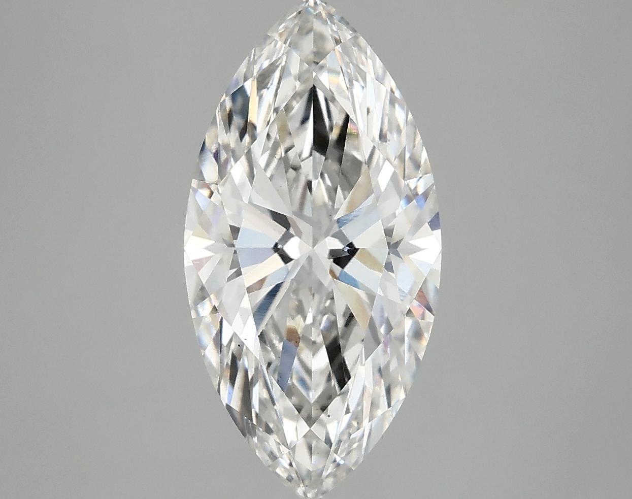 3.1 Carat Marquise Shaped Ideal Cut VS2 IGI Certified Lab Grown Diamond