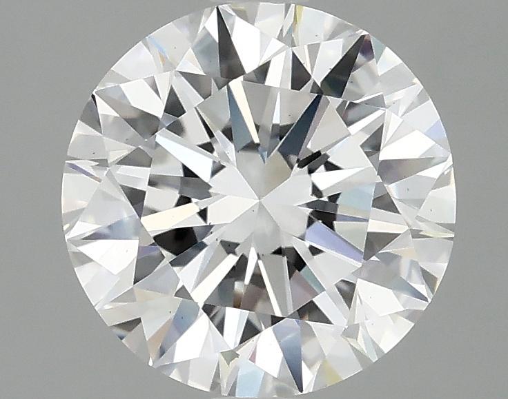 2.46 Carat Round Shaped Excellent Cut VS2 IGI Certified Lab Grown Diamond