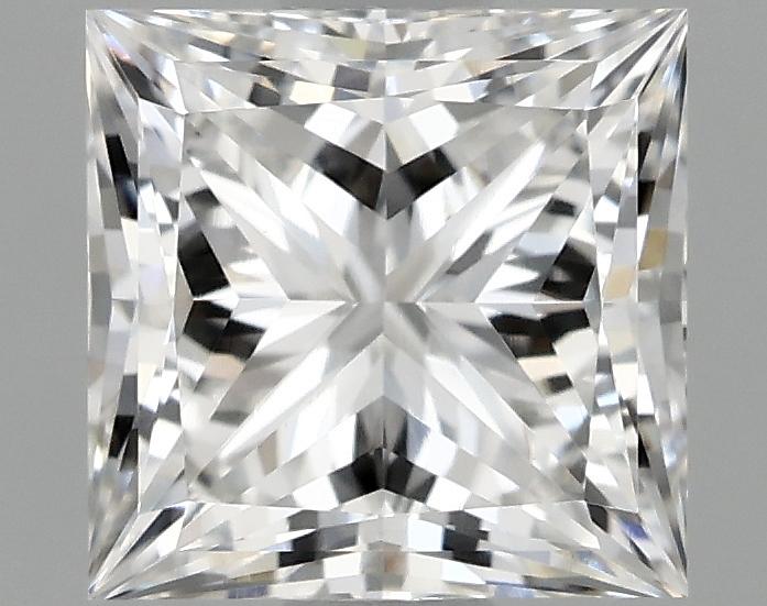 1.01 Carat Princess Shaped Ideal Cut VVS2 IGI Certified Lab Grown Diamond