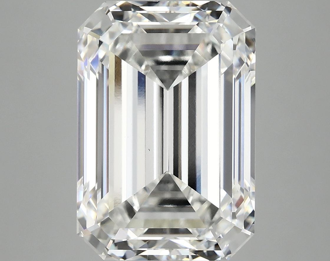 7.29 Carat Emerald Shaped Ideal Cut VVS2 IGI Certified Lab Grown Diamond
