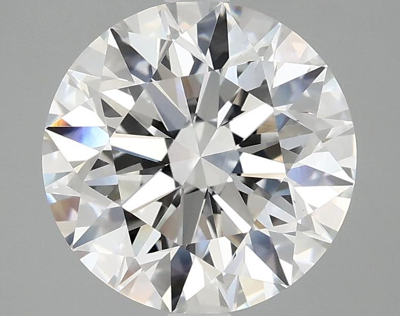 3.09 Carat Round Shaped Excellent Cut VS1 IGI Certified Lab Grown Diamond