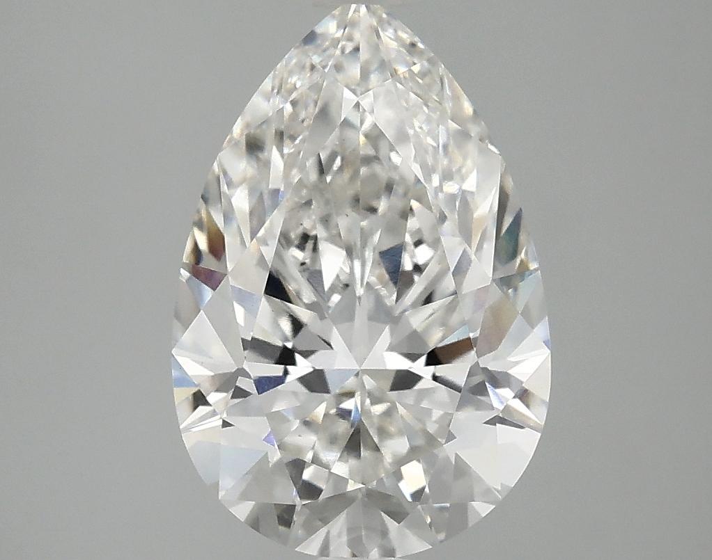 3.09 Carat Pear Shaped Excellent Cut VS1 IGI Certified Lab Grown Diamond