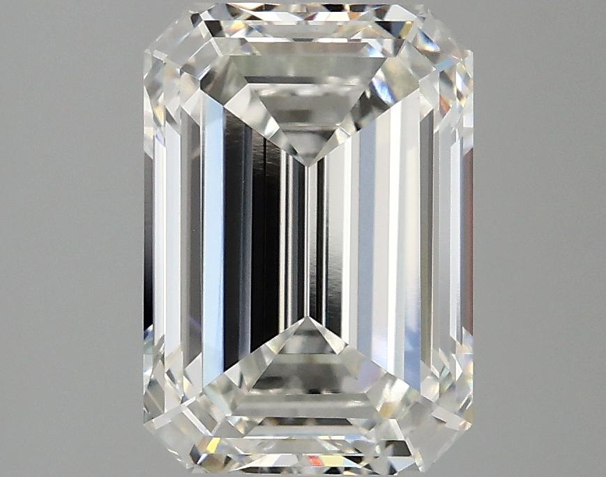 3.05 Carat Emerald Shaped Ideal Cut VVS2 IGI Certified Lab Grown Diamond