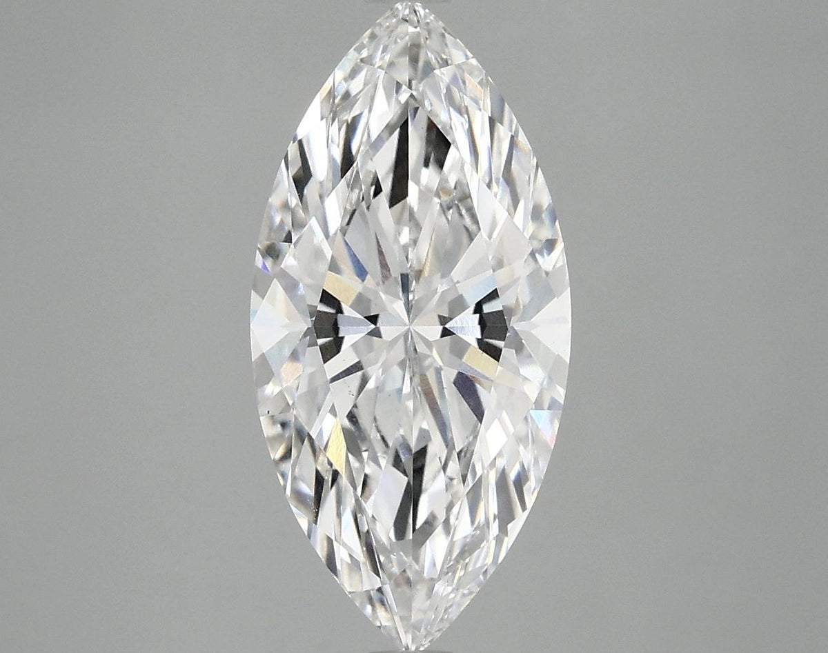 3.05 Carat Marquise Shaped Excellent Cut VS1 IGI Certified Lab Grown Diamond