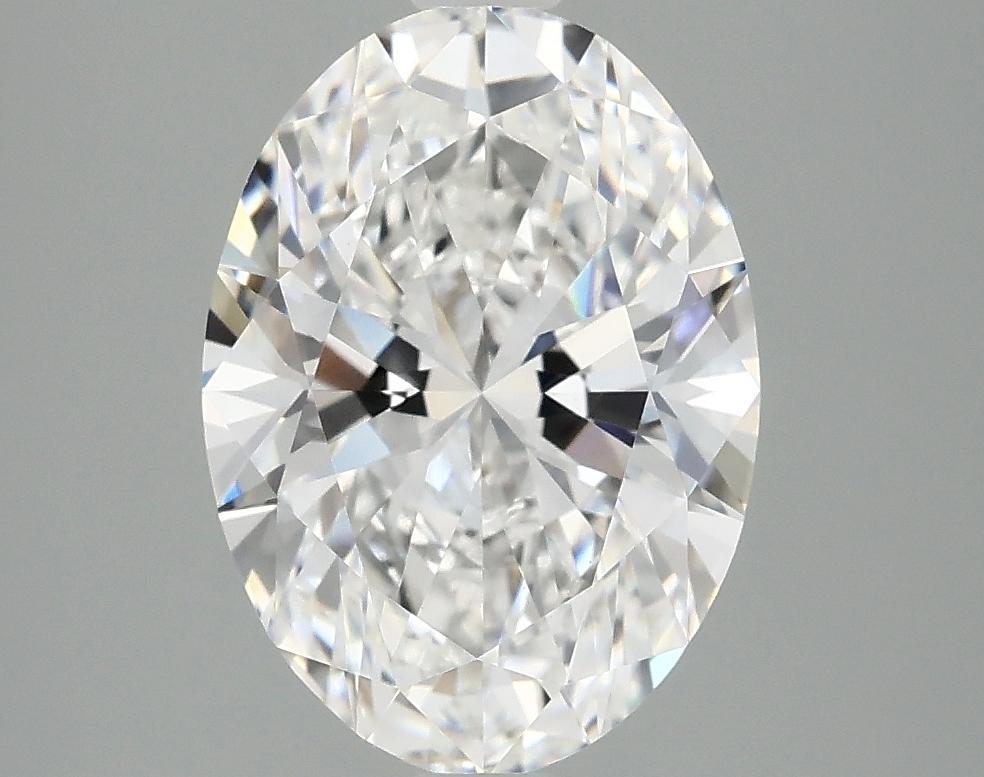 3.08 Carat Oval Shaped Ideal Cut VVS2 IGI Certified Lab Grown Diamond