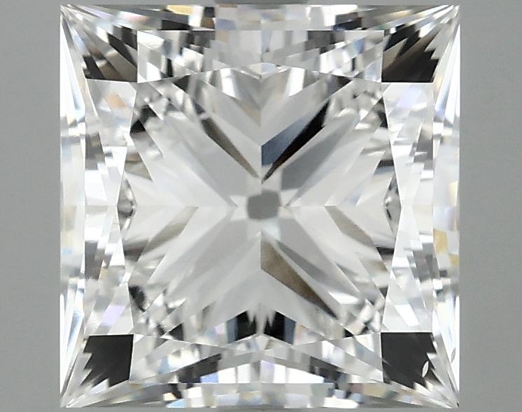 3.88 Carat Princess Shaped Ideal Cut VS2 IGI Certified Lab Grown Diamond