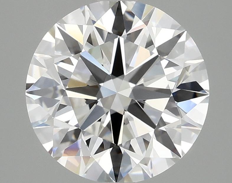 3.01 Carat Round Shaped Ideal Cut VVS2 IGI Certified Lab Grown Diamond