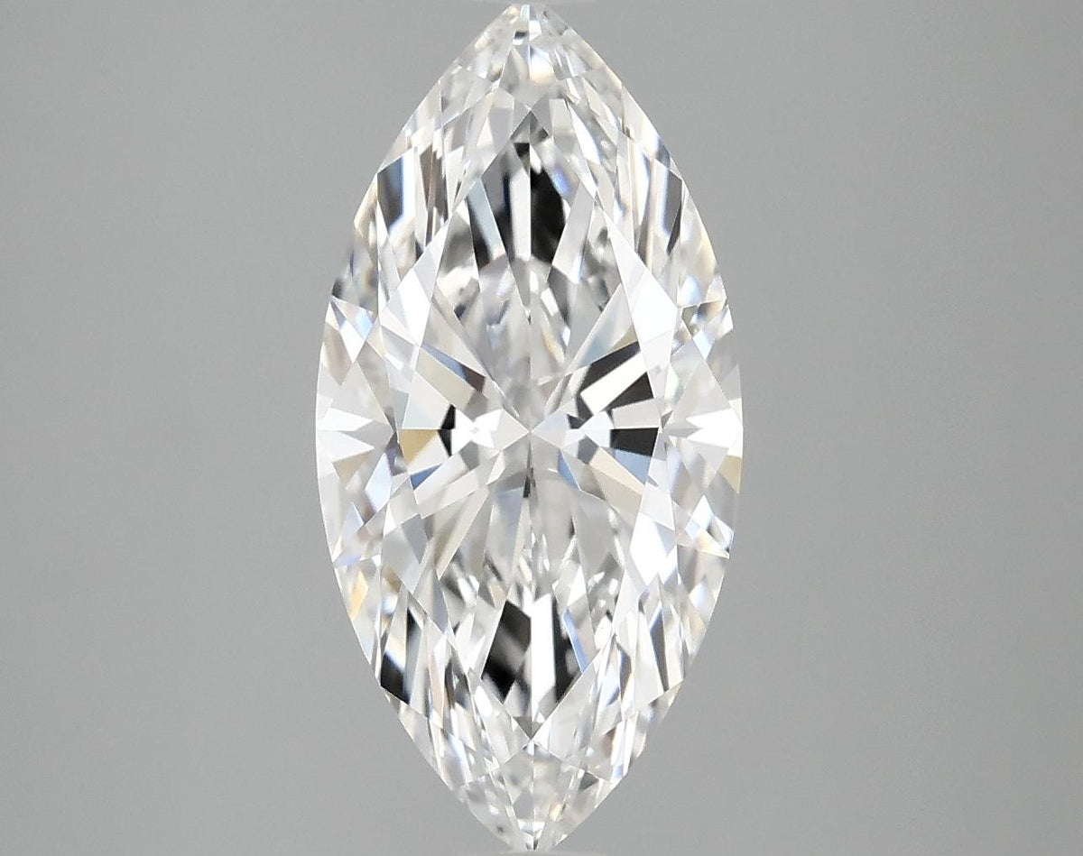 3.06 Carat Marquise Shaped Ideal Cut VVS2 IGI Certified Lab Grown Diamond