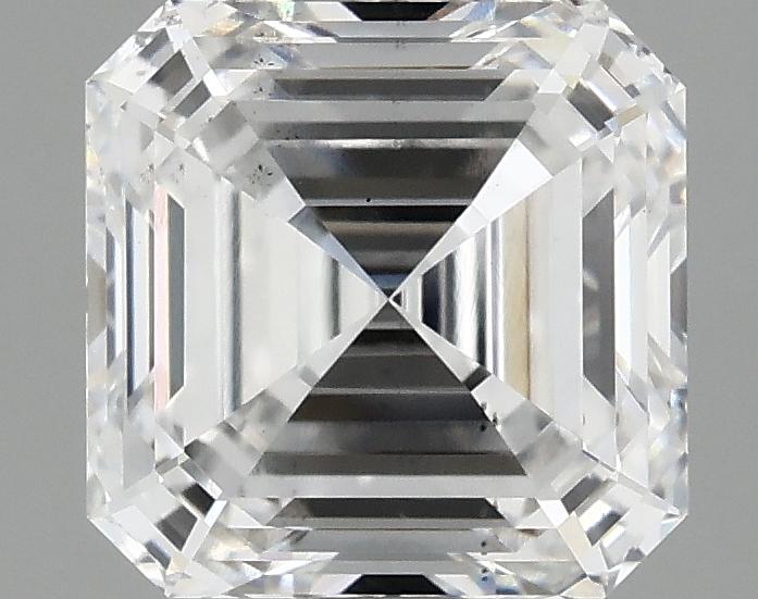 1.97 Carat Asscher Shaped Ideal Cut VS2 IGI Certified Lab Grown Diamond