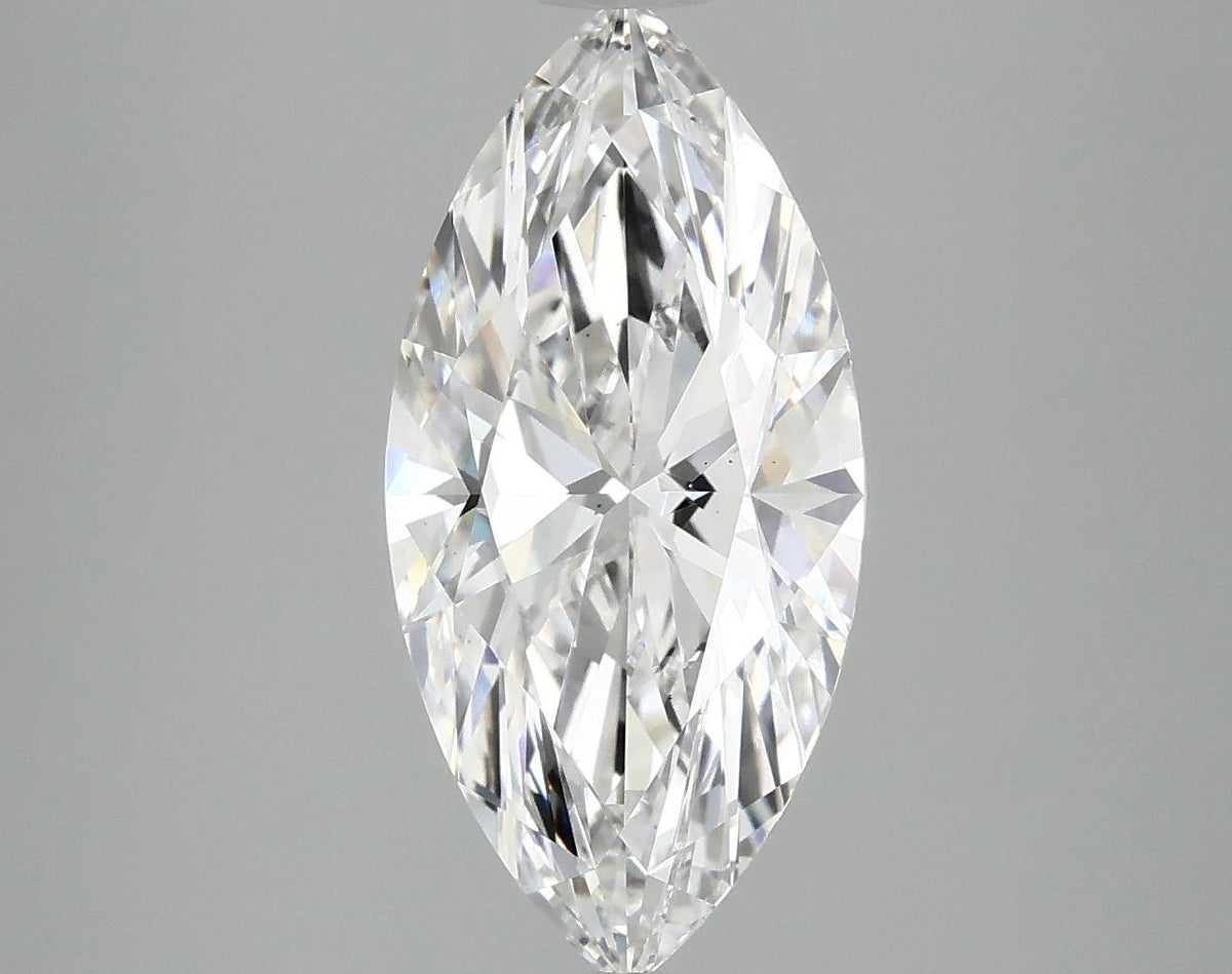 3.02 Carat Marquise Shaped Excellent Cut VS2 IGI Certified Lab Grown Diamond
