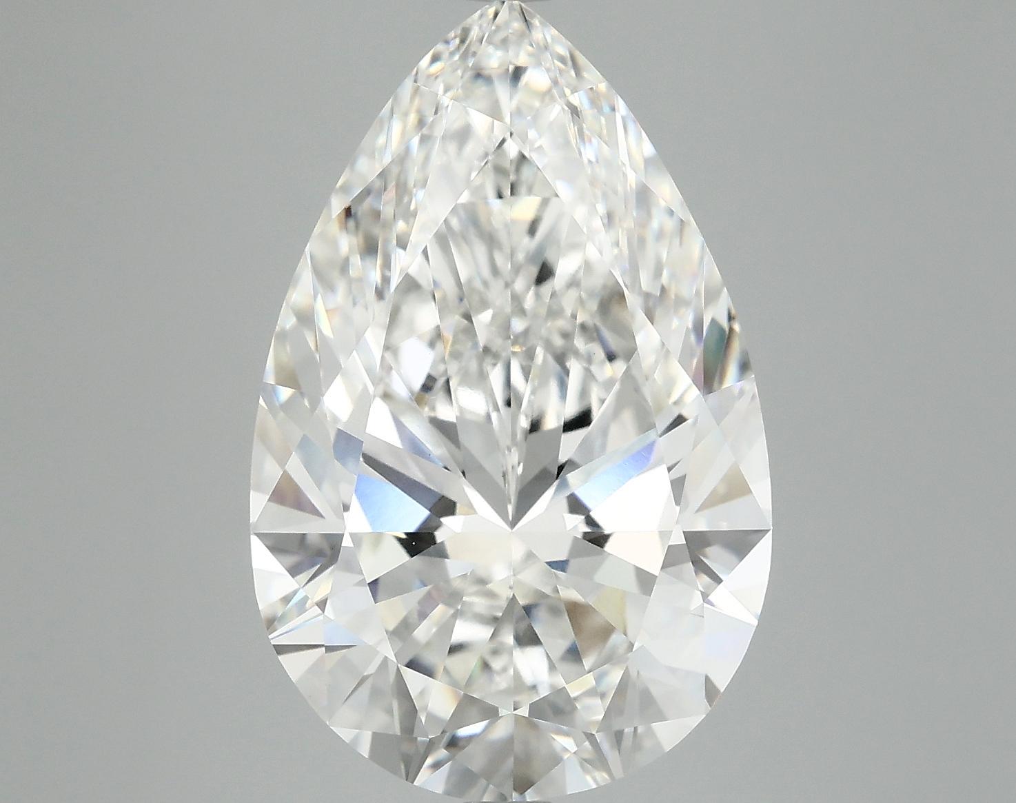 8.58 Carat Pear Shaped Ideal Cut VVS2 IGI Certified Lab Grown Diamond