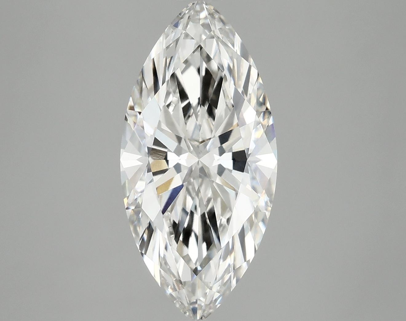3.01 Carat Marquise Shaped Very Good Cut VVS2 IGI Certified Lab Grown Diamond