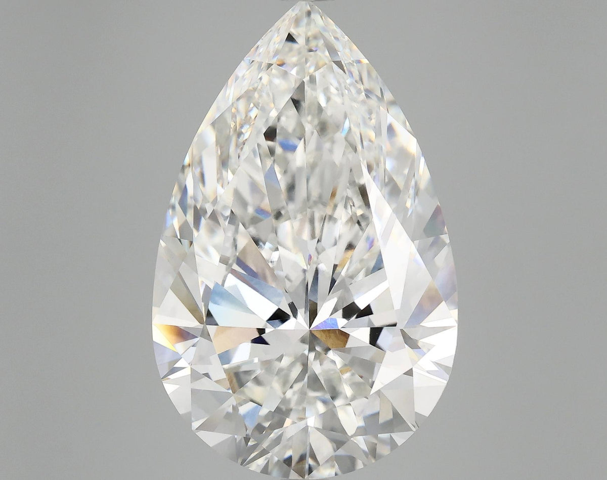 11.06 Carat Pear Shaped Ideal Cut VVS2 IGI Certified Lab Grown Diamond