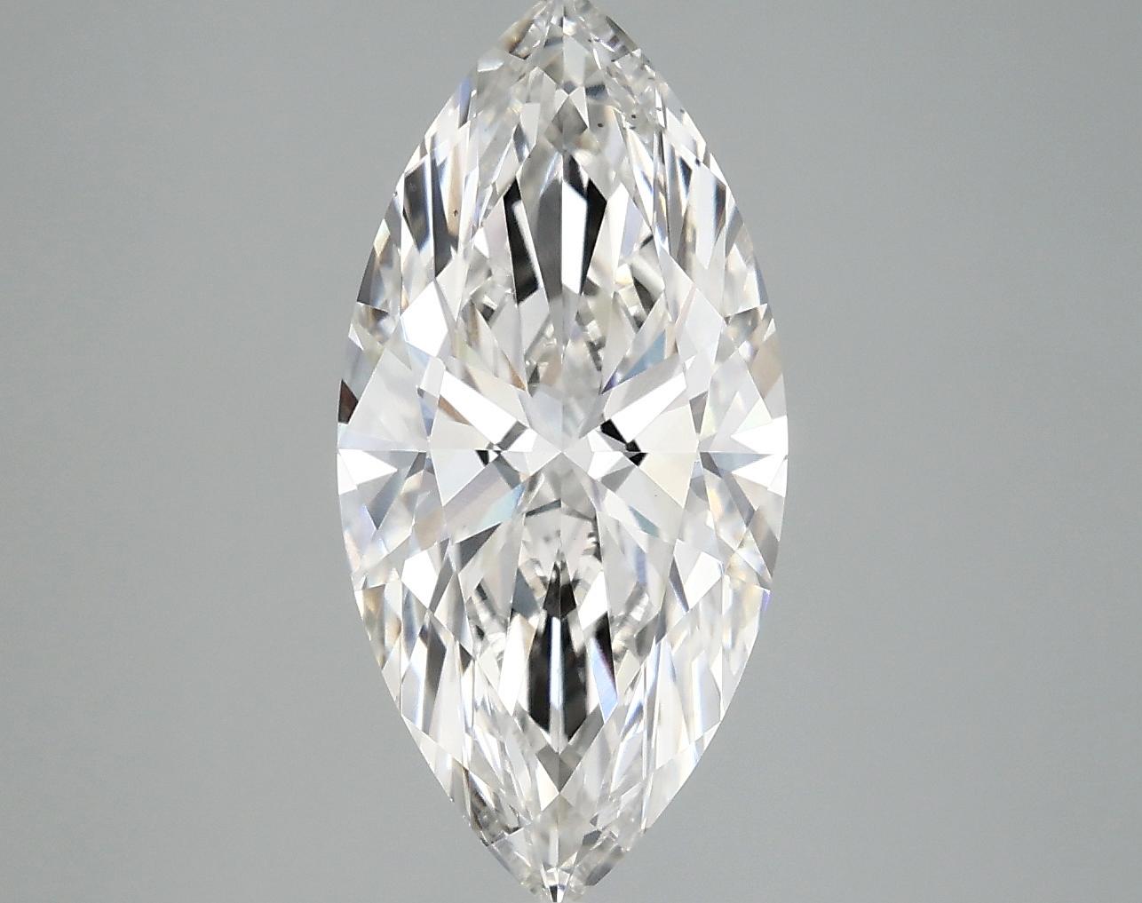 3.1 Carat Marquise Shaped Excellent Cut VS1 IGI Certified Lab Grown Diamond