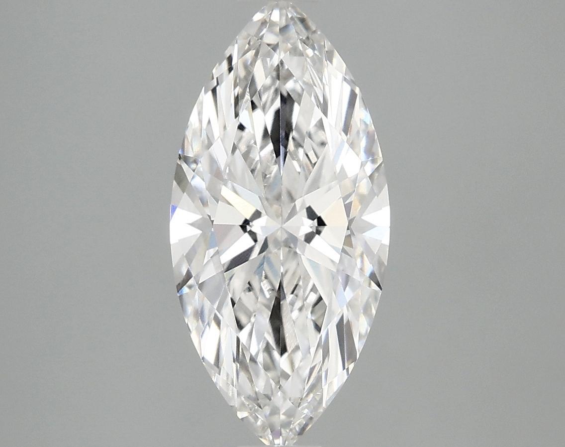 2.03 Carat Marquise Shaped Excellent Cut VVS2 IGI Certified Lab Grown Diamond