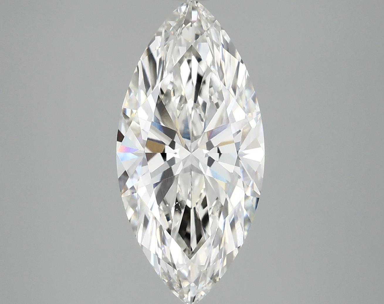 3.03 Carat Marquise Shaped Excellent Cut VS1 IGI Certified Lab Grown Diamond
