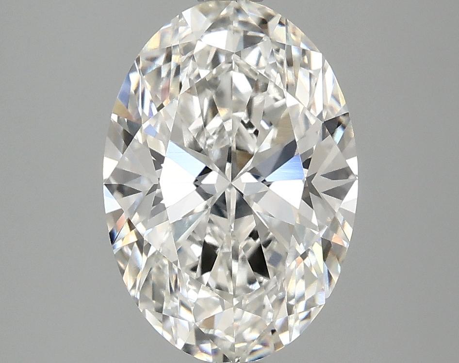 2.52 Carat Oval Shaped Ideal Cut VVS2 IGI Certified Lab Grown Diamond