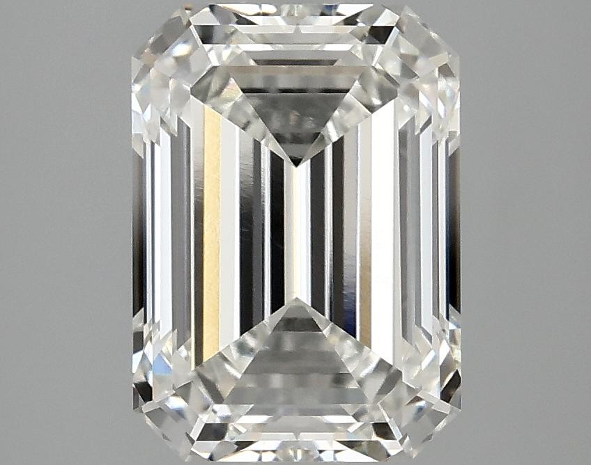 3.09 Carat Emerald Shaped Excellent Cut VVS2 IGI Certified Lab Grown Diamond