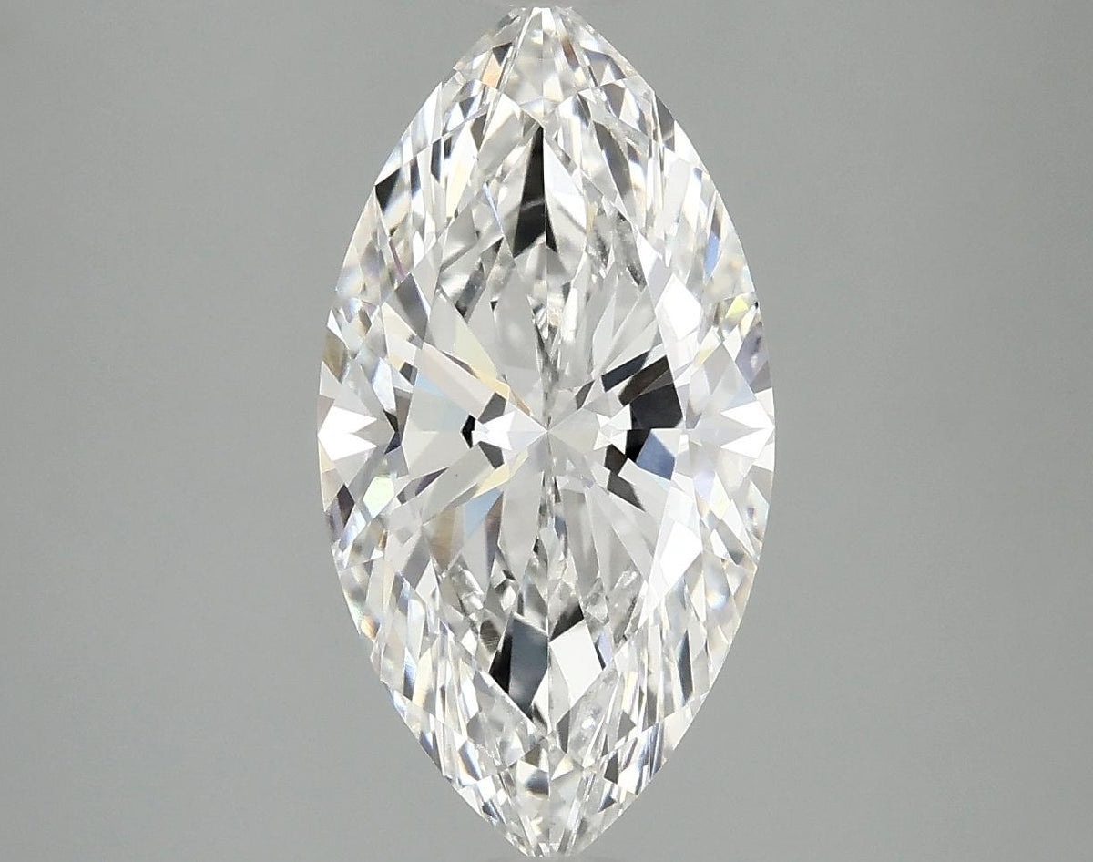 3.08 Carat Marquise Shaped Ideal Cut VS1 IGI Certified Lab Grown Diamond