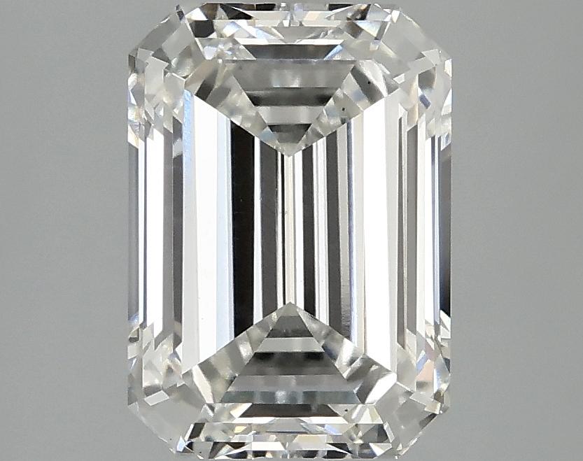 3.04 Carat Emerald Shaped Ideal Cut VS2 IGI Certified Lab Grown Diamond