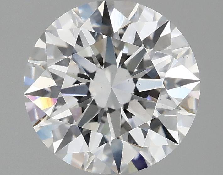 2.03 Carat Round Shaped Ideal Cut VS2 IGI Certified Lab Grown Diamond